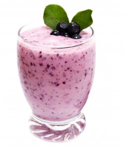 Fresh Fruit Yogurt Smoothies